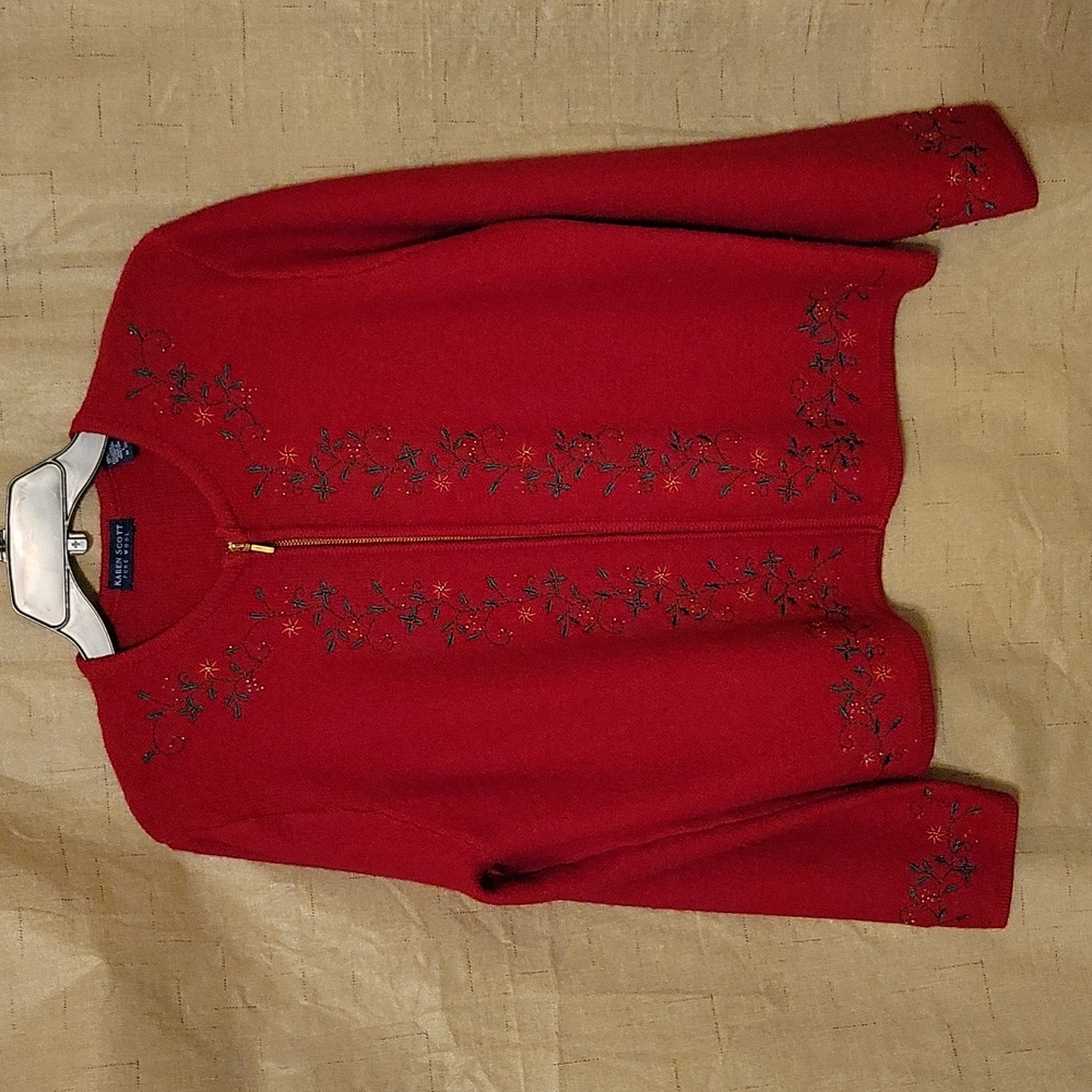 Karen Scott Wool Sweater